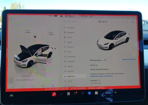 2023 Tesla Model 3 Rear-Wheel Drive из США, поврежденный, VIN 5YJ3E1EA6PF548747